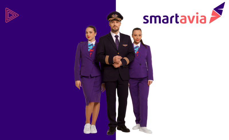 Рекламный ролик для Smartavia. Постановочная съемка Plan Big